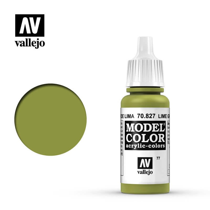 VALLEJO MODEL COLOR LIME GREEN 17ML AV70827