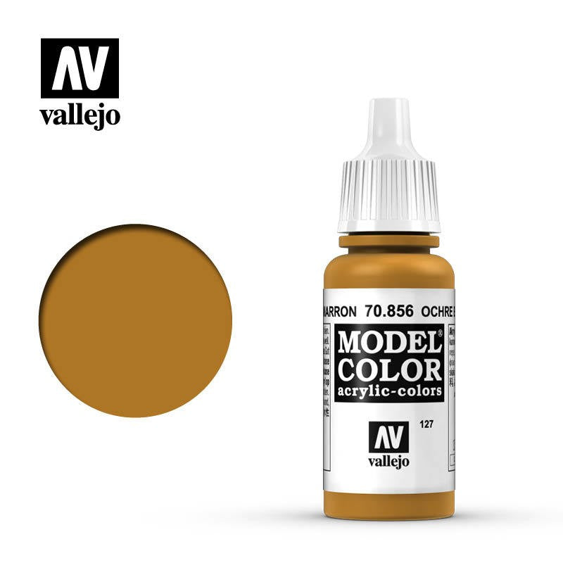 VALLEJO MODEL COLOR OCHRE BROWN 17ML AV70856