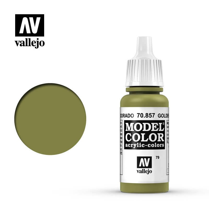 VALLEJO MODEL COLOR GOLDEN OLIVE 17ML AV70857