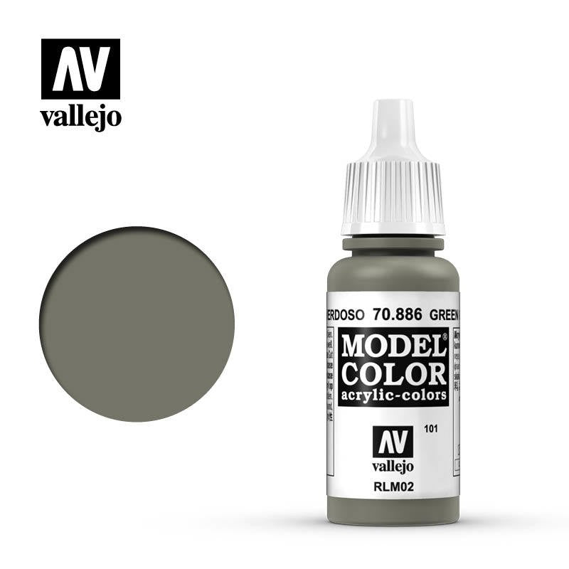 VALLEJO MODEL COLOR GREEN GREY 17ML AV70886