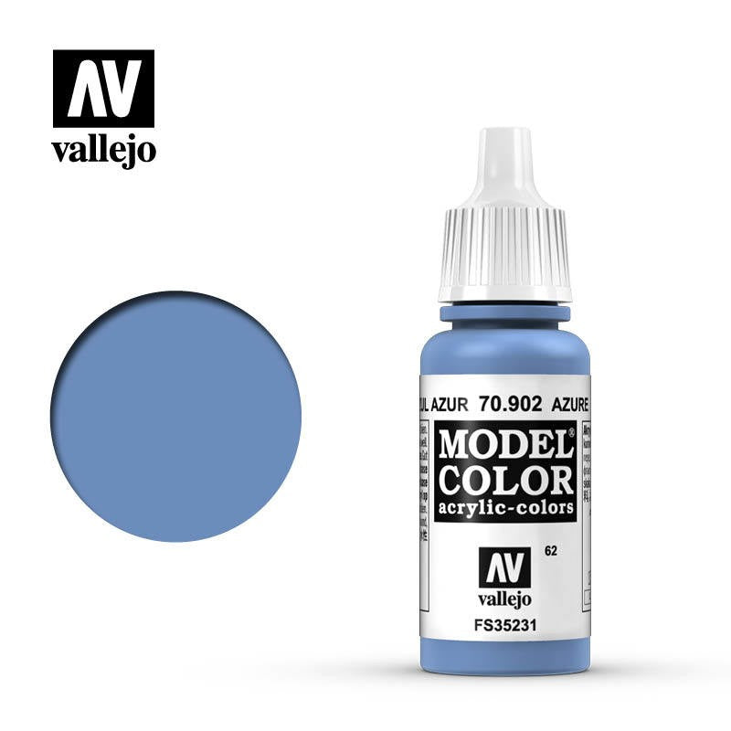 VALLEJO MODEL COLOR AZURE 17ML AV70902