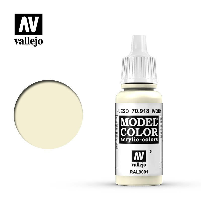 VALLEJO MODEL COLOR IVORY 17ML AV70918