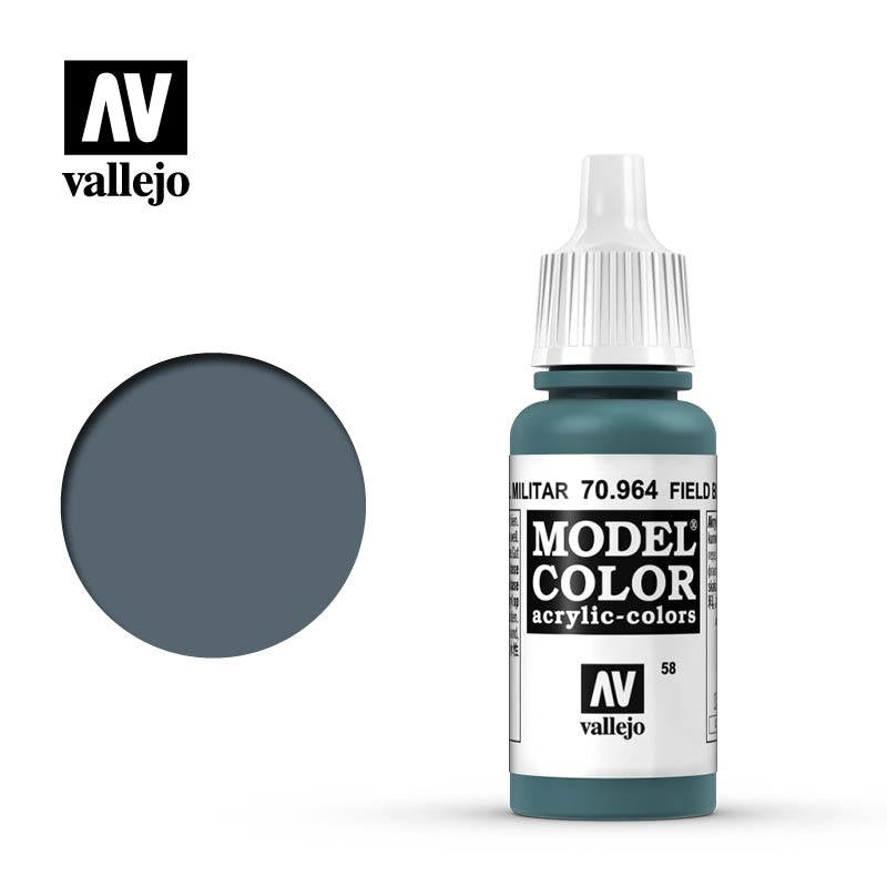 VALLEJO MODEL COLOR FIELD BLUE 17ML AV70964