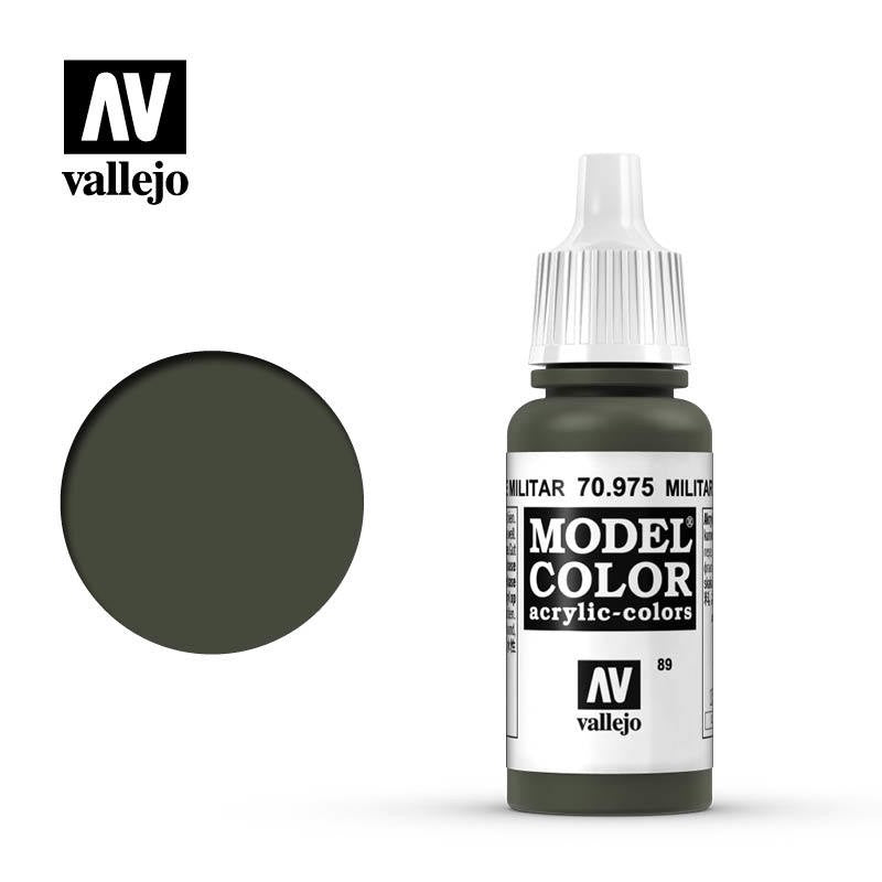 VALLEJO MODEL COLOR MILITARY GREEN AV70975