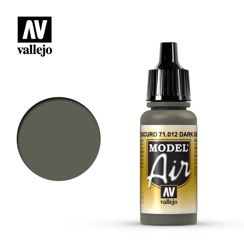 VALLEJO MODEL AIR ACRYLIC PAINT DARK GREEN 71012