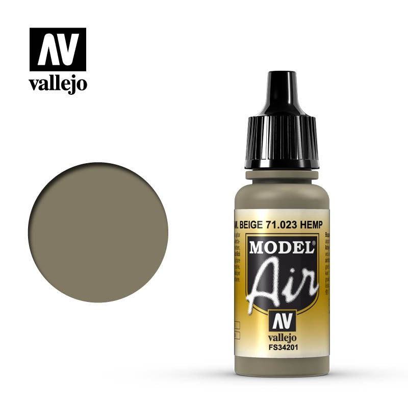 VALLEJO MODEL AIR ACRYLIC PAINT HEMP 71023