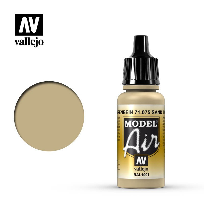 VALLEJO MODEL AIR ACRYLIC PAINT SAND 71075