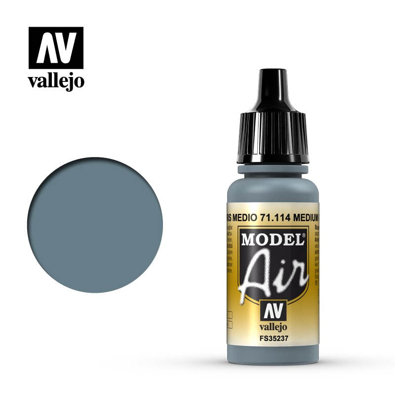 VALLEJO MODEL AIR ACRYLIC PAINT USWW1I BLU GR 71114