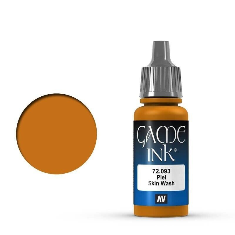 VALLEJO GAME 72093 COLOR INK SKIN WASH 17ML ACRYLIC PAINT