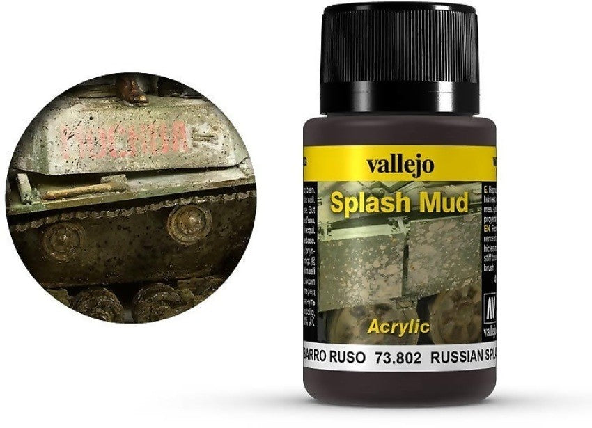 VALLEJO WEATHERING EFFECTS RUSSIAN SPLASH MUD 40ML