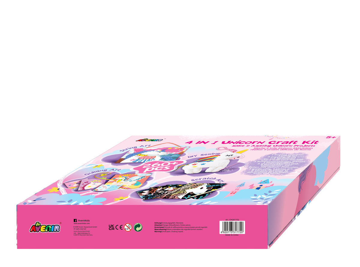 Avenir -  4 In 1 Unicorn Craft Kit