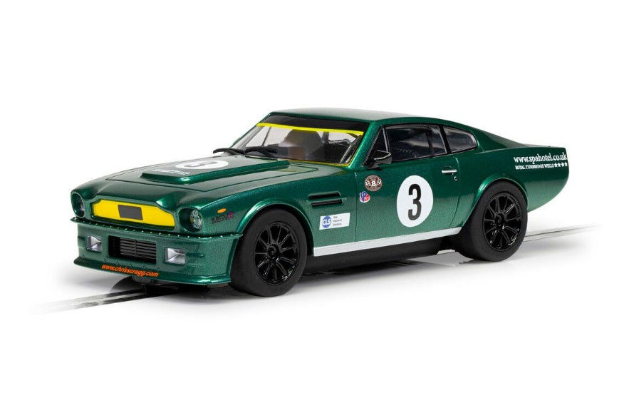 Scalextric - C4256 ASTON MARTIN V8 Chris Scragg Racing slot car also suits Carrera