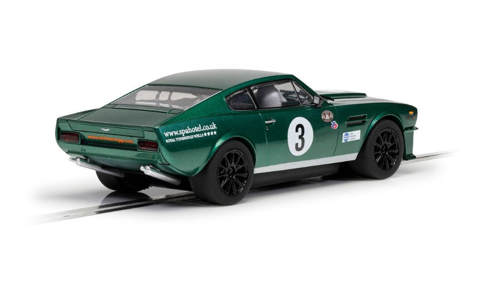 Scalextric - C4256 ASTON MARTIN V8 Chris Scragg Racing slot car also suits Carrera