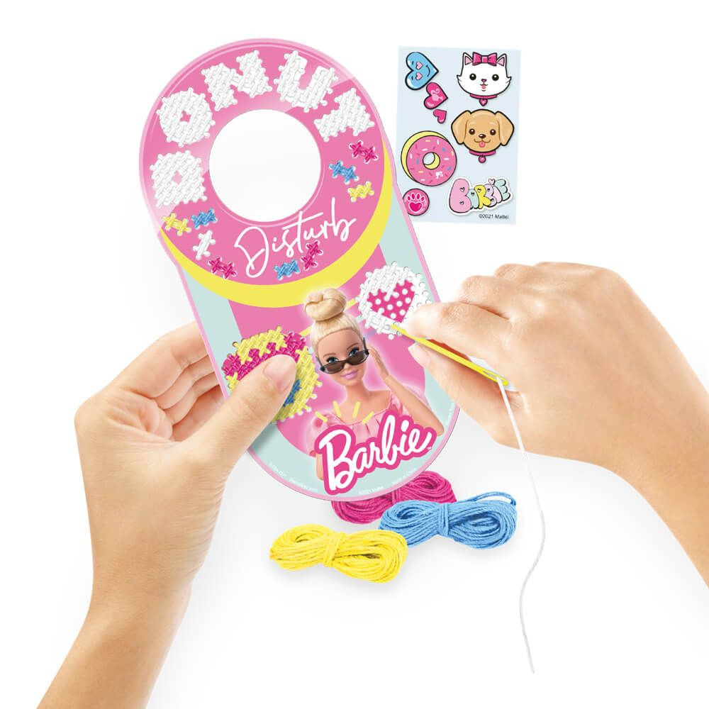 Barbie -  Make Your Own Cross-stitch Door Hanger