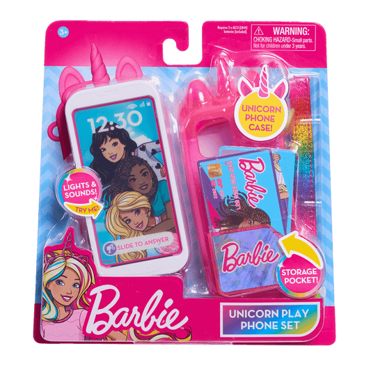Barbie Unicorn Play Phone Set