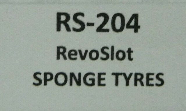 BRM -  SLOT RS-204 RevoSlot Sponge Tyres
