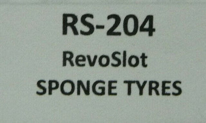 BRM -  SLOT RS-204 RevoSlot Sponge Tyres
