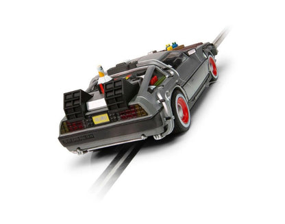 Scalextric -  C4307 DeLorean Back to the Future 3 slot car also suits Carrera