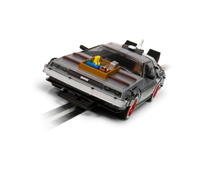 Scalextric -  C4307 DeLorean Back to the Future 3 slot car also suits Carrera