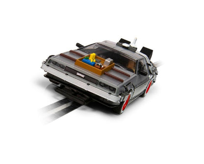 Scalextric -  C4307 DeLorean Back to the Future 3 slot car also suits Carrera
