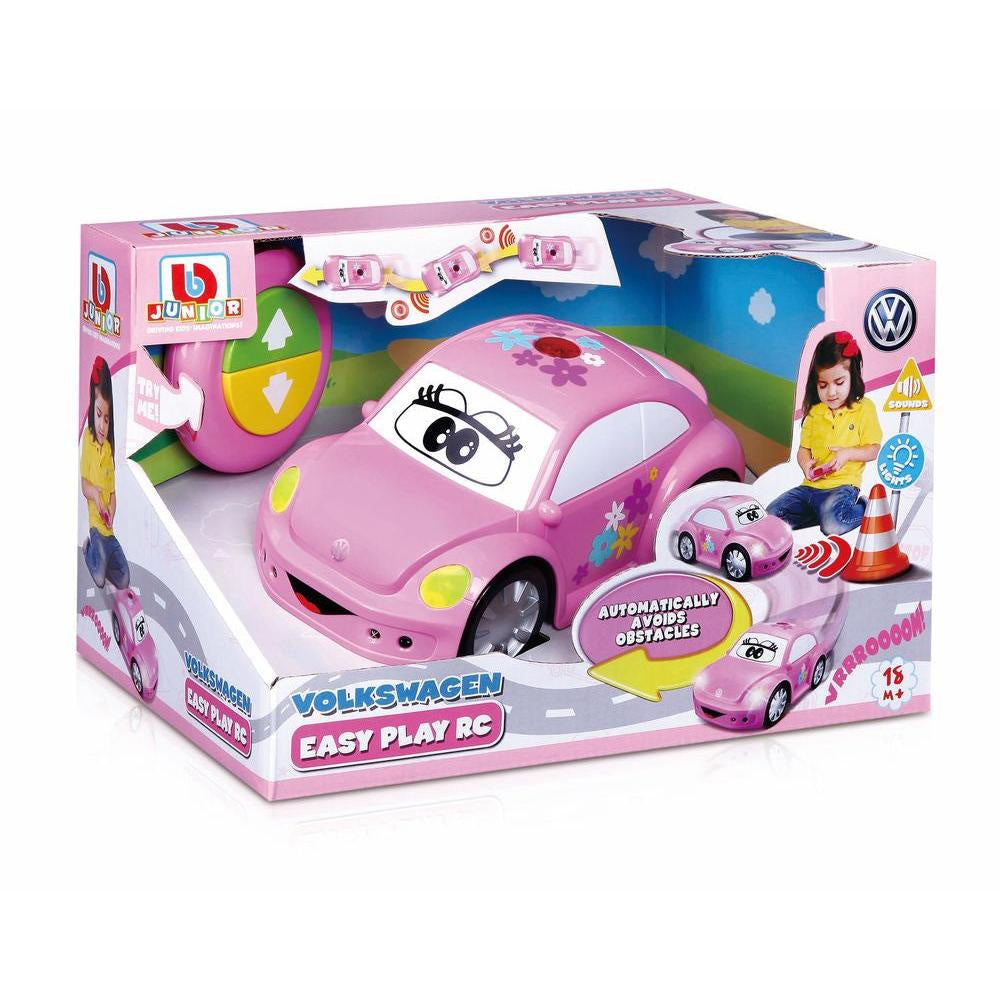 Bburago -  Baby Junior Easy Play Rc Beetle Volkswagen Pink