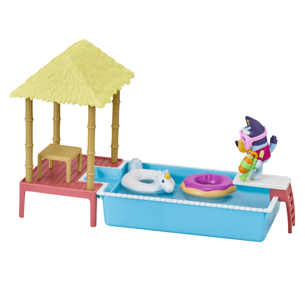 Bluey - Pool Time Fun Play Set