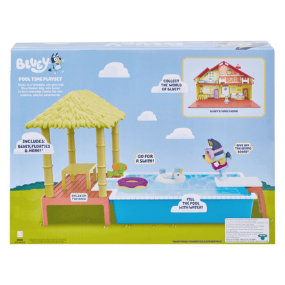 Bluey - Pool Time Fun Play Set