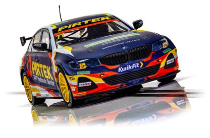 Scalextric -  C4194 1:32 BMW 330i M-Sport 77 Jordan slot car also suits Carrera
