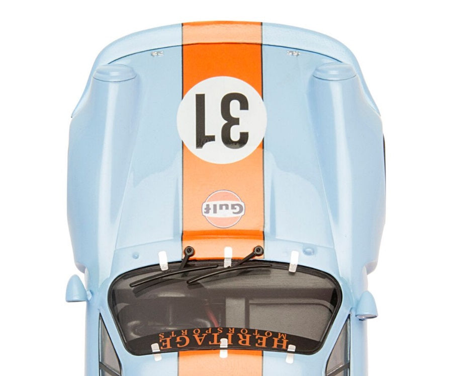 Scalextric -  C4304 Porsche 911 Carrera RSR 3 0 Gulf Edition slot car also suits Carrera