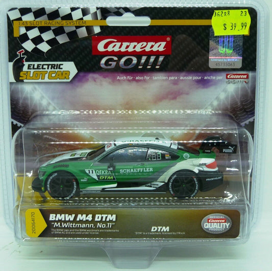 CARRERA GO BMW M4 DTM M Wittmann No 11
