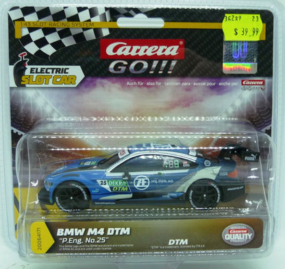 CARRERA GO BMW M4 DTM P Eng No 25
