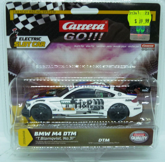 CARRERA GO BMW M4 DTM T Blomqvist No 31