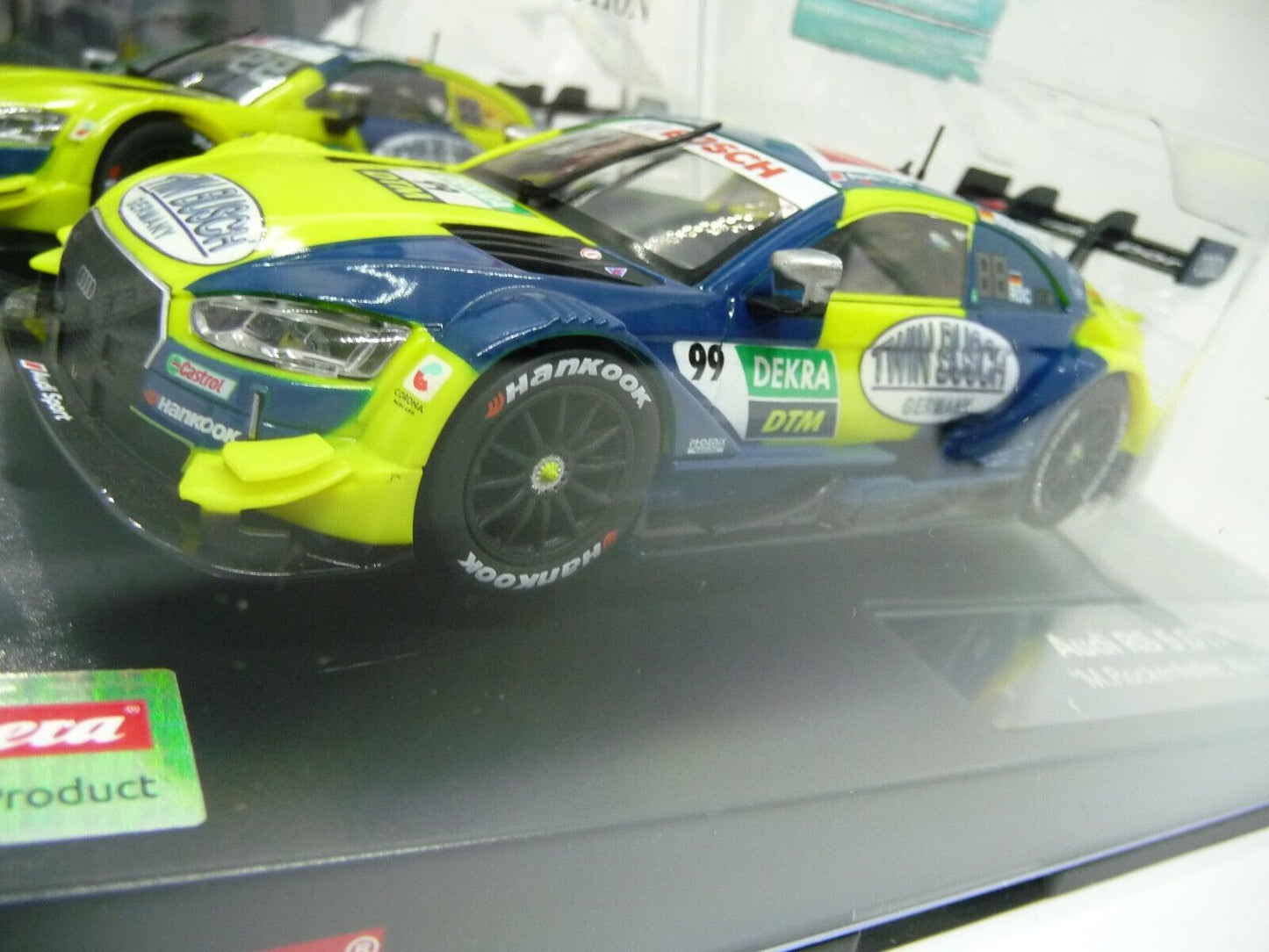 Carrera -  Evolution 1:32 - AUDI RS 5 DTM M.ROCKENFELLER NO.99 - Slot Car Also Suits Scalextric