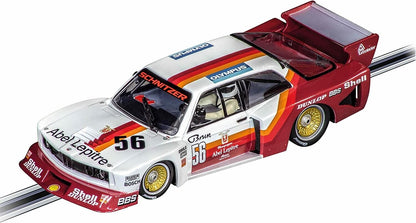 Carrera -  Evolution 1:32 - BMW 320 Turbo Team Schnitzer No56 Late 1980 - Slot Car Also Suits Scalextric