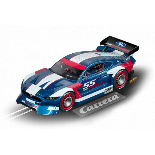 Carrera -  Evolution 1:32 - Ford Mustang GTY No55 - Slot Car Also Suits Scalextric