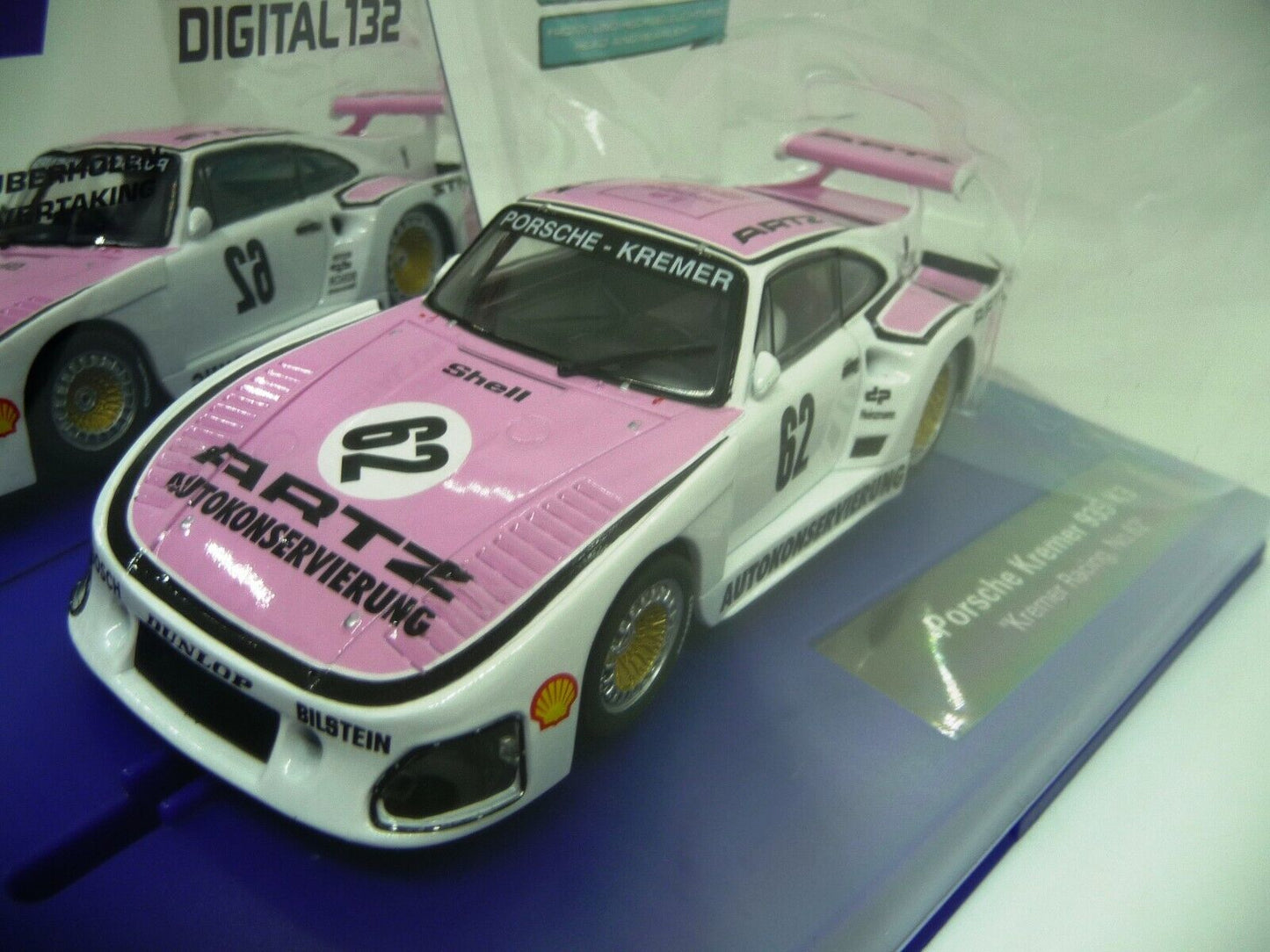 Carrera -  Evolution 1:32 - Porsche Kremer 935 No62 K3 - Slot Car Also Suits Scalextric