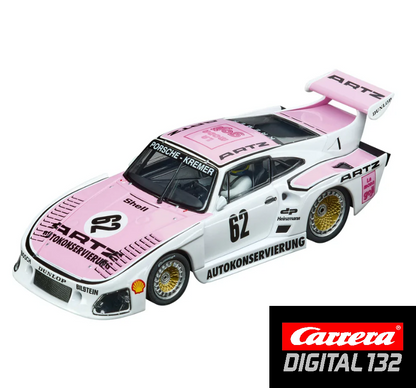 Carrera -  Evolution 1:32 - Porsche Kremer 935 No62 K3 - Slot Car Also Suits Scalextric