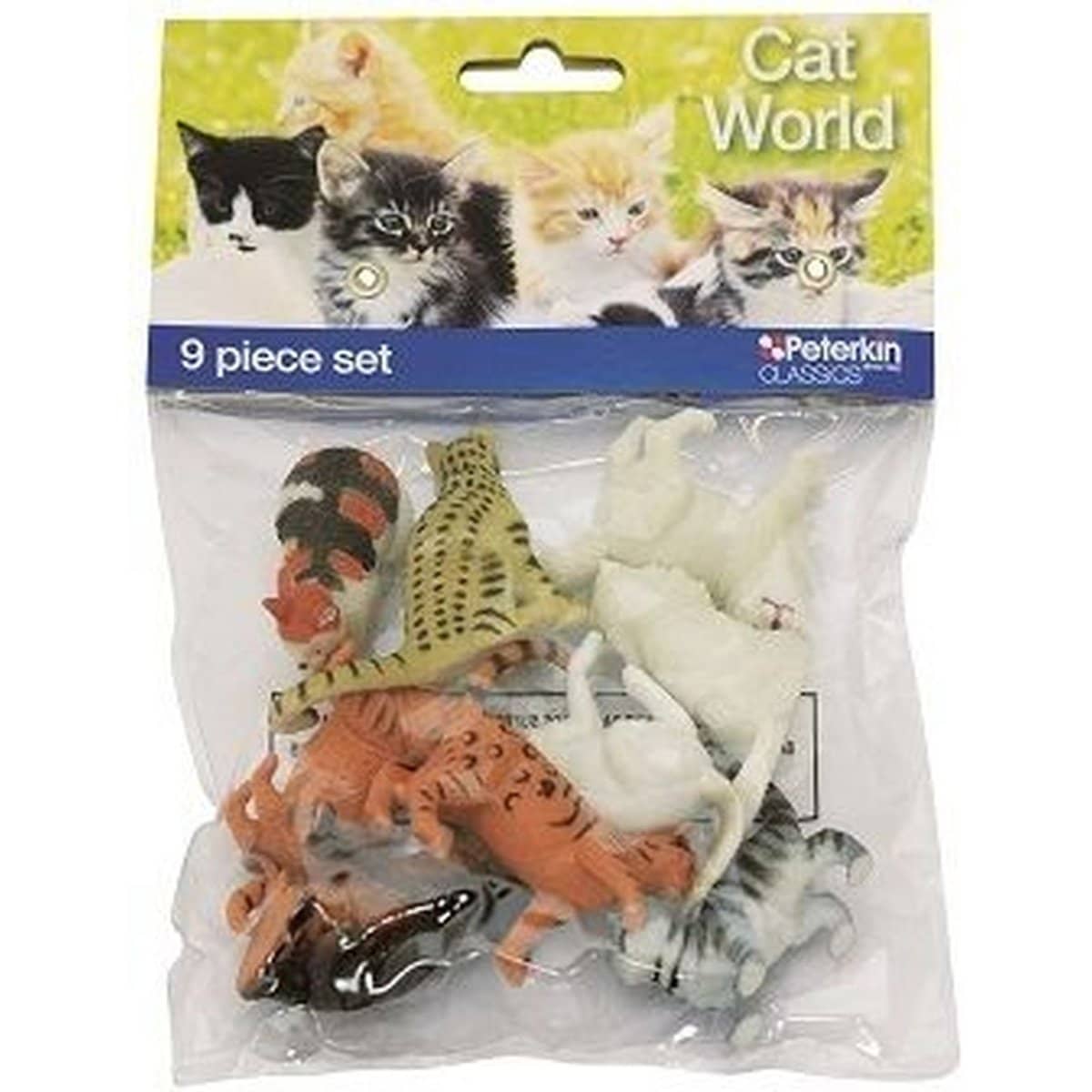 Cat World - 9 Piece Animal Set