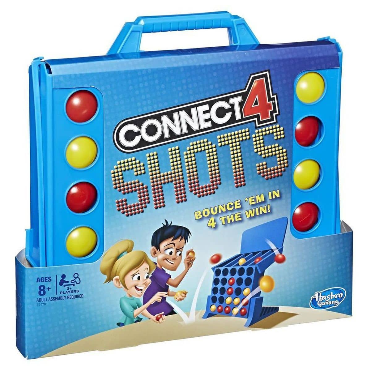Connect 4 -  Shots Bounce Em Fast-paced Game