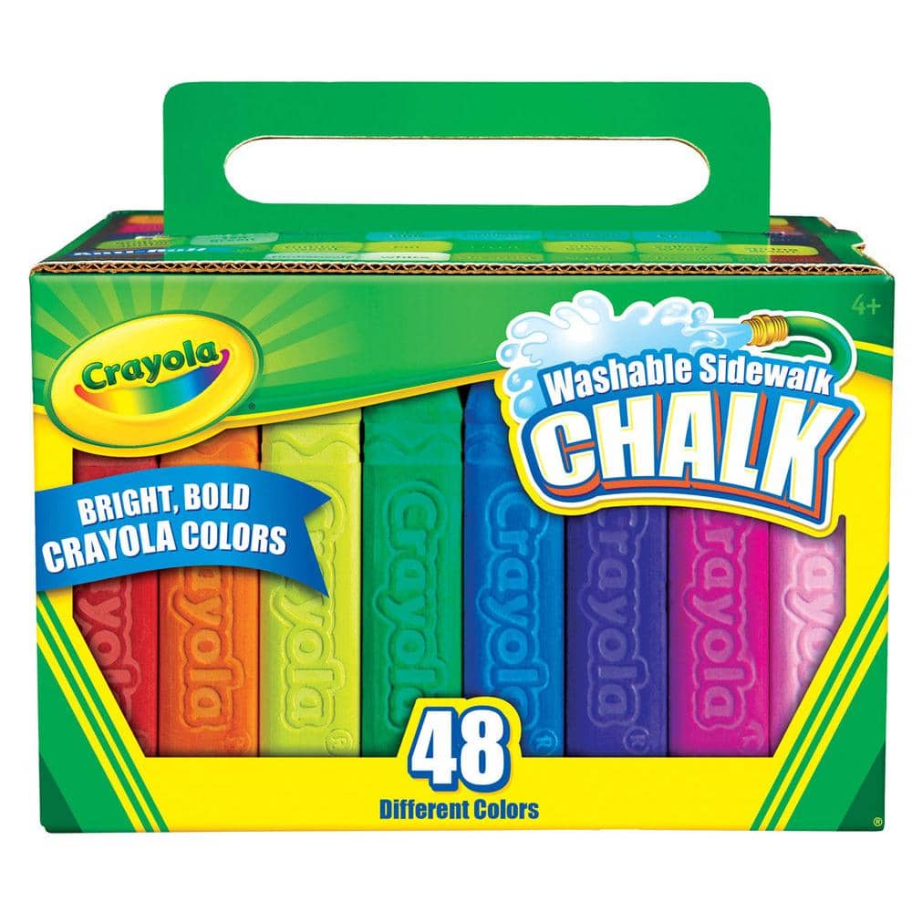 Crayola -  48 Piece Sidewalk Chalk Boxed