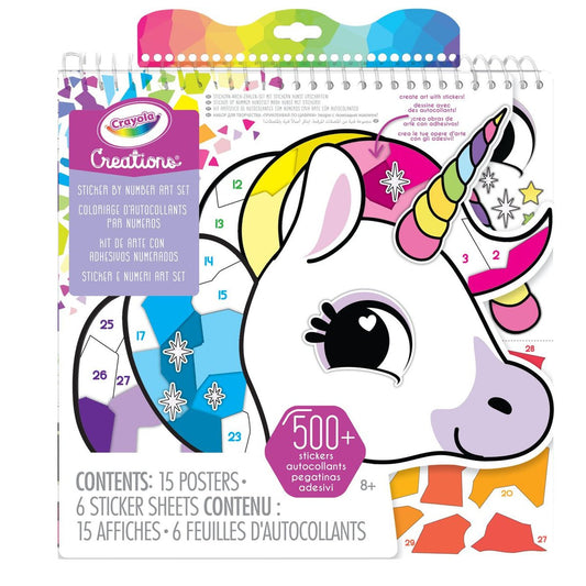 Crayola -  Creations Sticker By Number Art Set