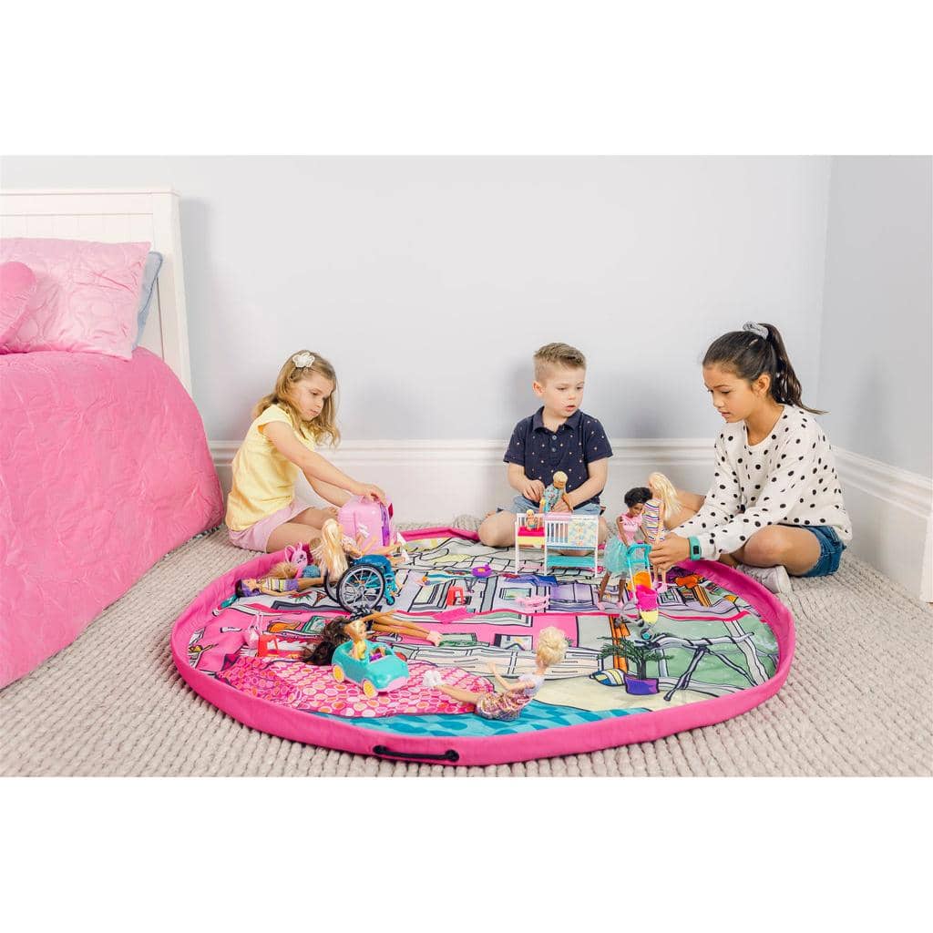 Barbie -  Play Pouch Toy Storage Bag & Mat