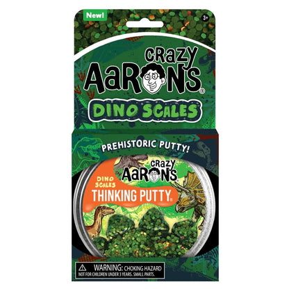 Crazy Aaron's -  Thinking Putty Dino Scales Trendsetters 4inch