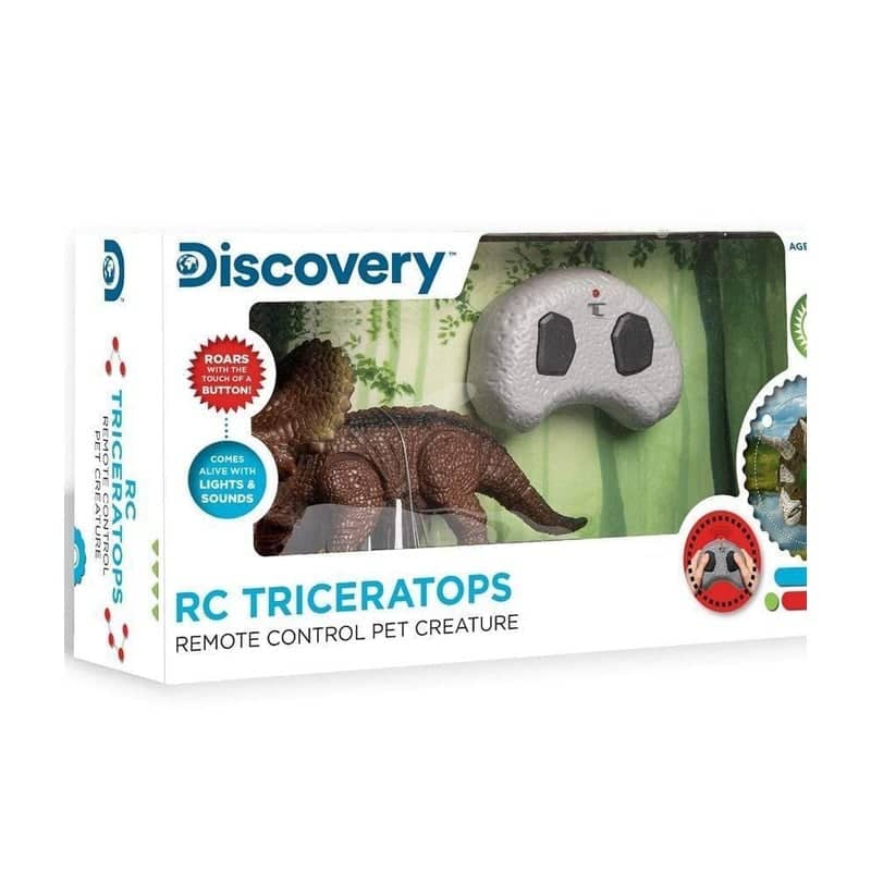 Discovery -  Remote Control Triceratops