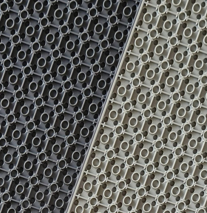 BASEPLATE Double Sided 16x32 Studs D/grey Generic Brand