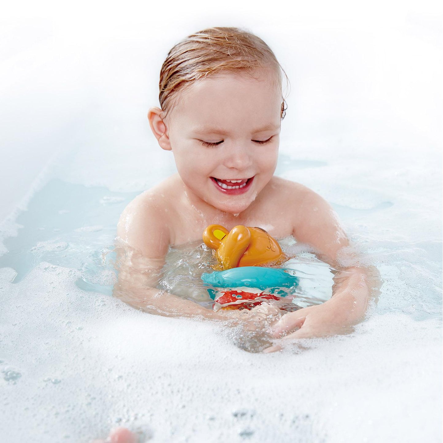 Hape -  Wind Up Swimmer Teddy Toy