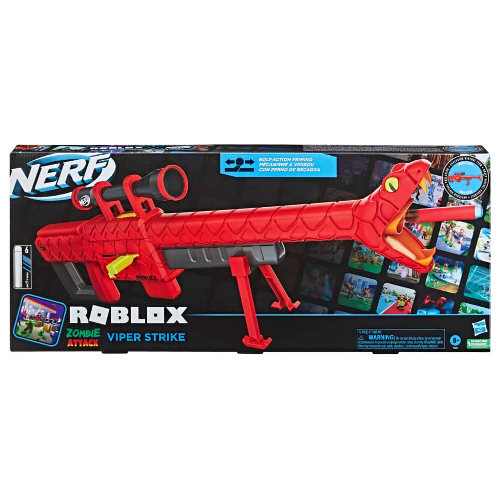 Nerf -  Roblox Zombie Attack Viper Strike Dart Blaster