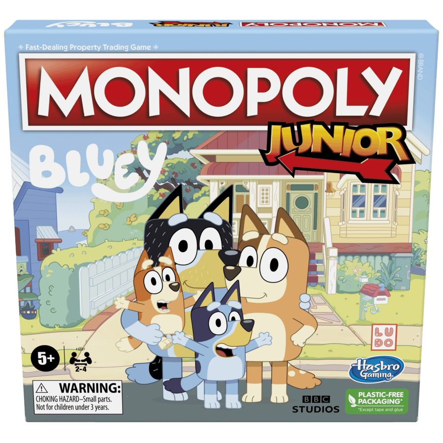 Hasbro -  Monopoly Junior Bluey Edition