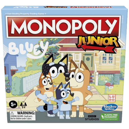 Hasbro -  Monopoly Junior Bluey Edition