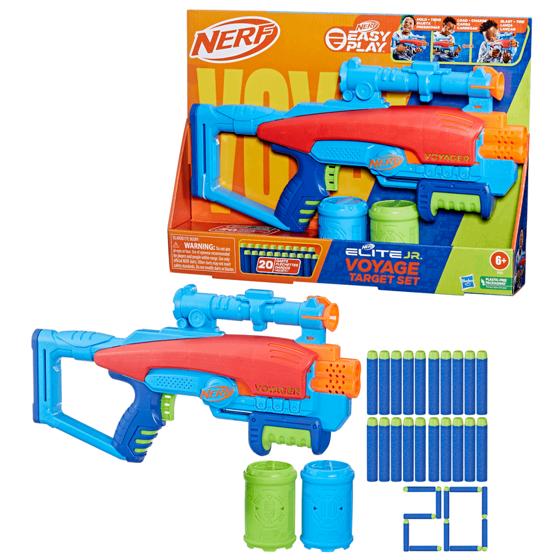Nerf -  Elite Jr. Voyage Target Set